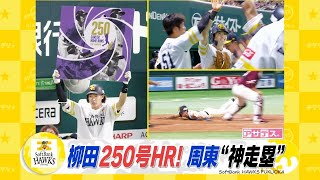 スチュワートJr.　２試合続けて好投！柳田通算２５０号ホームラン！【スポーツキラリ★】