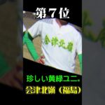 【上半期】個性的だったユニフォームランキング【高校野球】#baseball