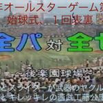 昔テレビ　1986年オールスターゲーム第１戦①  ヤクルト荒木大輔投手、西武工藤公康投手