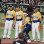 サントリードリームマッチ2023 宮里藍と豪華プロ野球レジェンドが乾杯！スコール！