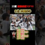 【2023夏】スポーツ紙が予想する甲子園優勝候補ランキングTOP10＃甲子園＃戦力評価