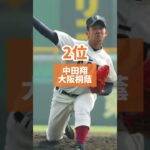 実は高校時代凄い投手だったランキング#プロ野球 #高校野球 #甲子園 #イチロー#中田翔　#今宮健太