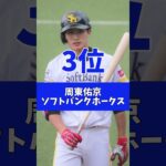 育成出身のスター選手ランキング #プロ野球 #育成#松本哲也#山口鉄也#周東佑京 #甲斐拓也#千賀滉大