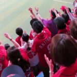 【広島カープ】代打野間峻祥🎏12回満塁チャンス❗外野ビジターチャンステーマ🎵💪絶対勝つぞカープ❗絶対勝つぞカープ❗　対中日ドラゴンズ2023.8.11