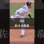 個人的に好きな野球選手ランキング#野球 #shoto