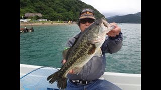 芦ノ湖トップでブラックバス釣り！2017年6月22日プレデター垣内