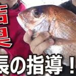 【鯛サビキ】釣り方解説！初心者が船長の指導通りにやった結果・・