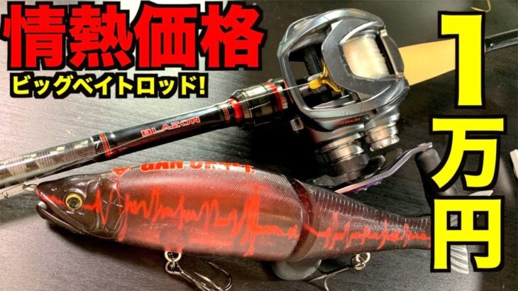 【１万円】最新バス釣り情熱価格ロッドダイワのビッグベイトモデルはやばいのか！？