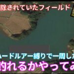 ブラックバスを駆除していた野池をハードルアー縛りで一周したら何匹のバスが釣れるのかやってみた。【外来種駆除】【マキモノ縛り】