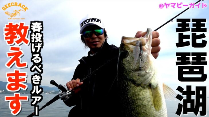 【バス釣り】琵琶湖で春に投げるべきルアー教えます！（琵琶湖：ヤマピーガイド）