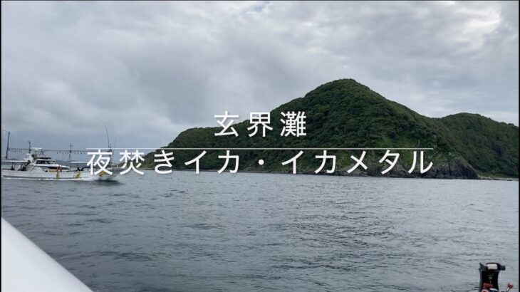 ”玄界灘”狙うはケンサキイカ・ヤリイカ ！100杯達成か⁉︎パラソル級は現れたか⁉︎夜焚きイカメタル釣行！イカ釣り