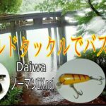 オールドタックルでバス釣り！【Daiwa ノーマンno1】 【ZEAL チマチマ】