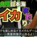 山陰白イカ釣り[前編]　夏の山陰地方は白イカ釣り(ケンサキイカ)で大盛り上がり！イカメタルゲームのバイトシーンや貴重なお宝映像が盛り沢山！