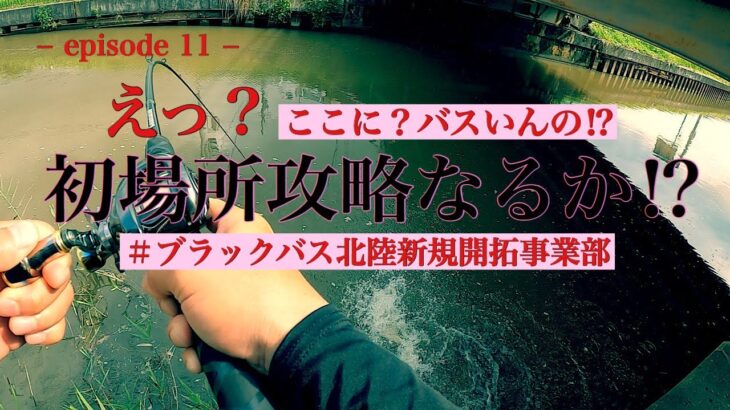 【バス釣り】北陸初場所にて攻略⁉︎ 37°真夏編　〜 episode 11 〜