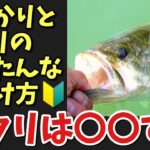 【超簡単😆】バス釣りのアタリと根がかりを一瞬で見分ける方法