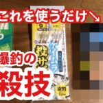 アジ釣りで爆釣する必殺技をご紹介。サビキ釣りの仕掛けにあるものを付けるだけでデカアジが釣れちゃいます