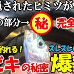 サビキ釣りの秘密！１分で３０匹は釣れる爆釣して止まらない！針に〇〇をしてスレスレのマイワシを攻略したヒミツの仕掛けを公開