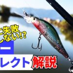 【ルアーカラー】冬のバス釣りに欠かせないハードベイトのカラーセレクト方を教えます！Bassfishing