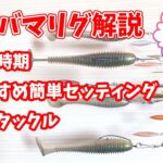 冬～春に釣れるおすすめ簡単アラバマリグの作り方・使い方・タックル紹介！