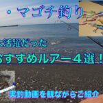 サーフの釣り初心者におすすめしたいルアー４選！ヒラメやマゴチがよく釣れるルアー。