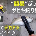 簡易ぶっ込みサビキ釣り（下かごサビキ+玉ウキ）が簡単！自作仕掛けで初心者でも底狙い、大アジが狙えるのでおすすめ！！【ほったらかしOK】