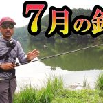 ７月は〇〇を狙うと釣果アップします！