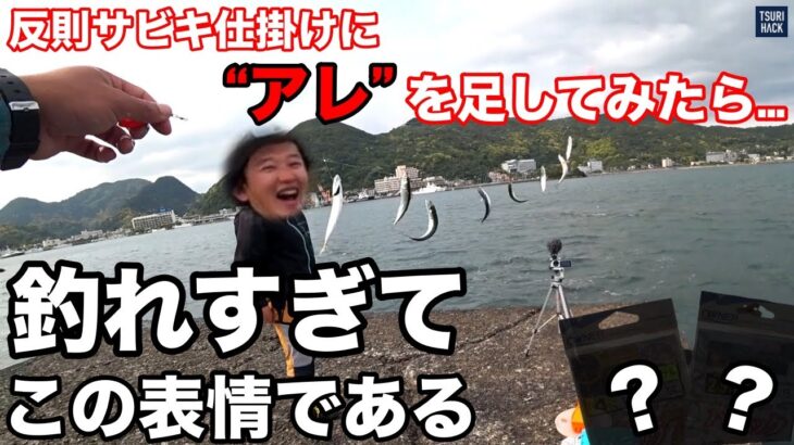 【釣れすぎて大爆笑】反則サビキ仕掛けに“アレ”を足してみたら…鯉のぼり量産ツールが完成してしまった。