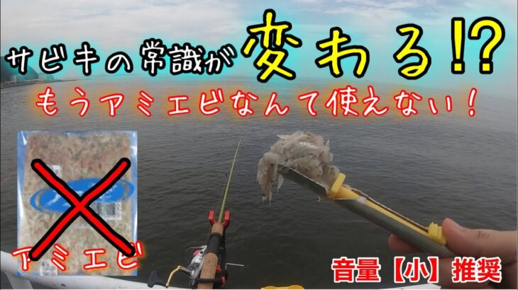 【大発見】サビキ釣りの常識が変わるほどの最強のエサに出会ってしまった！もうアミエビなんて使えない