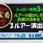 【ヒロ内藤流バス釣り】ルアー塾⑪「シャロー攻略5ヶ条」3.ルアー演出が釣果を伸ばす！【バス釣り101初級編】