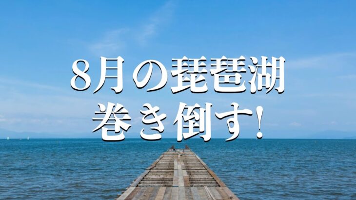 8月下旬の琵琶湖バス釣りタックルを組んでみた！