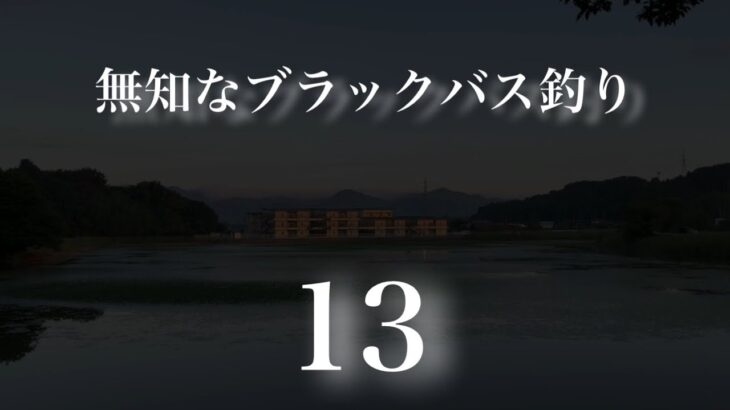 無知なブラックバス釣り13【福島県須賀川市・郡山市】2021年8月28日土曜日