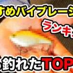 【バス釣り】バイブレーションおすすめランキング!!とりあえずこれがあれば晩秋・初冬攻略できるルアーをまとめてみた【巻物】【11月・12月のバス釣り】