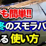 【バス釣り】冬のスモラバの使い方!!吊るしのコツ・タックルやラインについても解説してみた【ベイトフィネス】【パワーフィネス導入したい】【12月のバス釣り】【初冬】