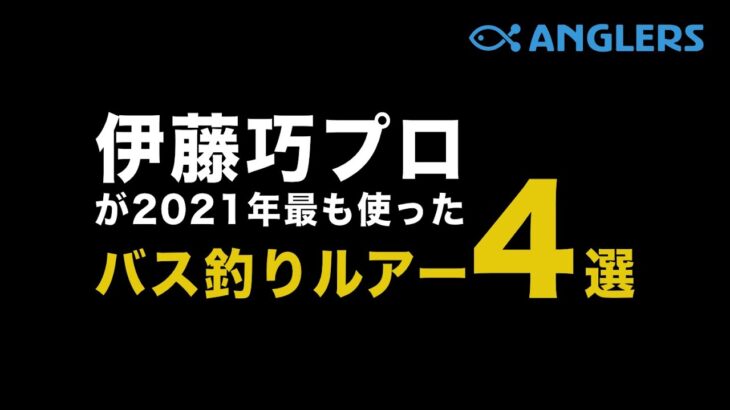 【釣れる⁉︎】おすすめバスルアー4選 #伊藤巧バス #ブラックバス #SHOTOVER2 #サカマタシャッド #5″SENKO