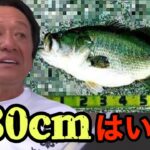 【村田基】80cmのブラックバス【バス釣り】