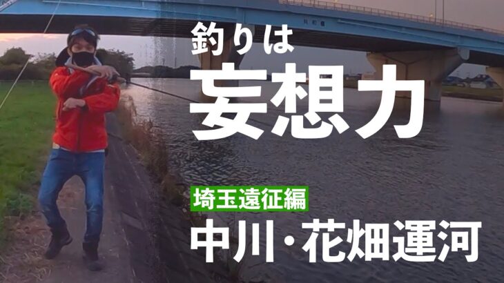 【バス釣り】3年ぶり中川と初の花畑運河【スピナーベイト】