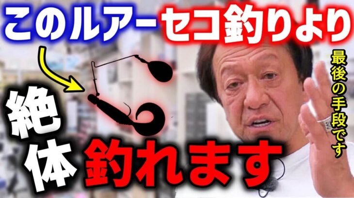 【村田基】初心者にバスをサイズ問わず釣らせるには、どんなルアーがいいですか。【切り抜き】