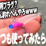 これはマジでアリかもしれん。アジング専用プラグに可能性を感じた1日。【アジック32】