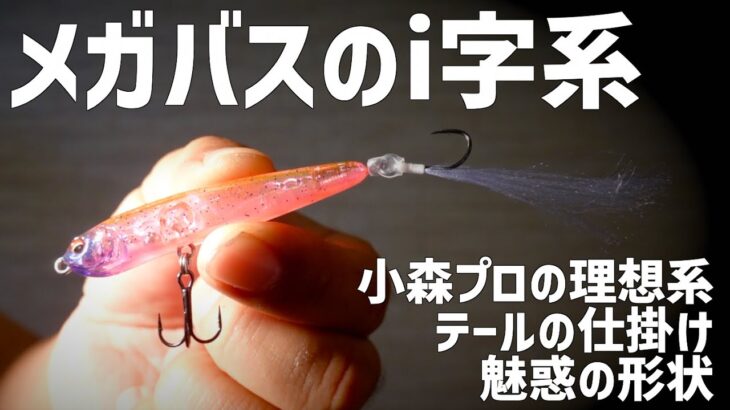 【バス釣り】メガバス小森嗣彦プロ監修のi字系ルアーが凄い【KARASHI IGX 60】