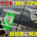 トリックサビキ釣り：餌（アミ姫）つかない・餌付け苦手・餌もち悪いを解決する超簡単な方法【西宮ケーソン2022年5月】