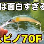 【バス釣り】バスピノ70F（ジャッカル）のインプレ!!使い方やアクションを検証してみた結果…【水中映像】【2022年新製品】【無双できる案件】