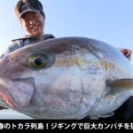 SALT X NO.24 早春のトカラ列島！ジギングで巨大カンパチを狙う【34kgカンパチ出現！】