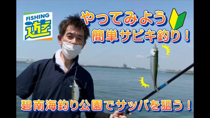 やってみよう初めてのサビキ釣り！碧南海釣り公園編