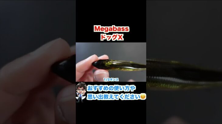 メガバスのドッグX【バス釣りオールドルアー】