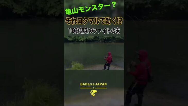 【バス釣り】千葉県 亀山ダム モンスター?!ロクマル超え捕えるロングファイト!!