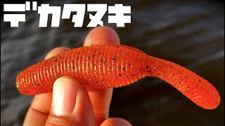 【バス釣り】落ぱくシーズン到来！ゲーリーヤマモト「ヤマタヌキ3.5inch /3.5″YAMATANUKI」大遠投で狙い打つ【バスの釣り方】