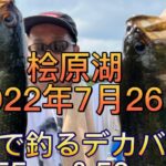 桧原湖 7月26日火曜日 爆釣王岡田さん2日目も虫でデカバス！