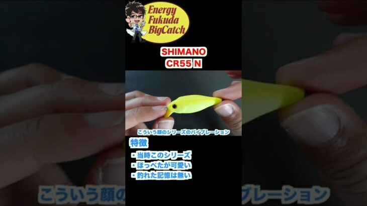 シマノのCR55N(クランクベイト）【バス釣りオールドルアー】