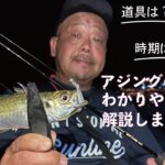 アジング初心者必見！プロが鯵の釣り方から道具選びまでわかりやすく解説【武田栄/熊本県天草エリア】