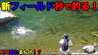 【バス釣り】先取り夏休み！初夏の初フィールドに挑戦したら秒だった！